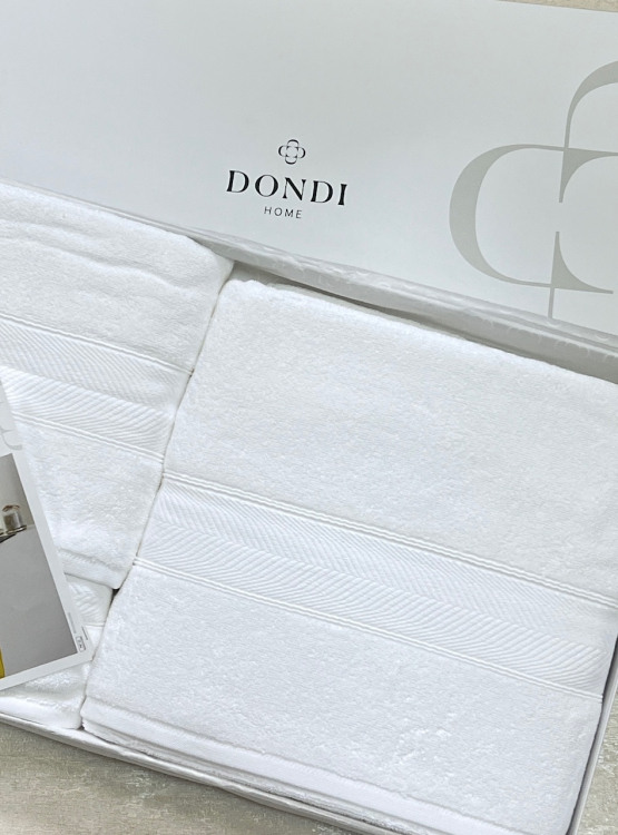 Набор полотенец Dondi NIRVANA 3 шт. Bianco