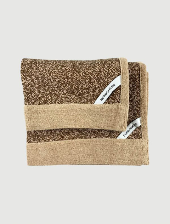 Комплект полотенец Borbonese LEADER - 2 шт. Sabbia