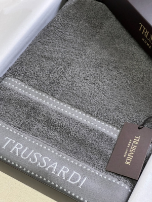 Комплект полотенец Trussardi RIBBON - 2 шт. DARK GREY