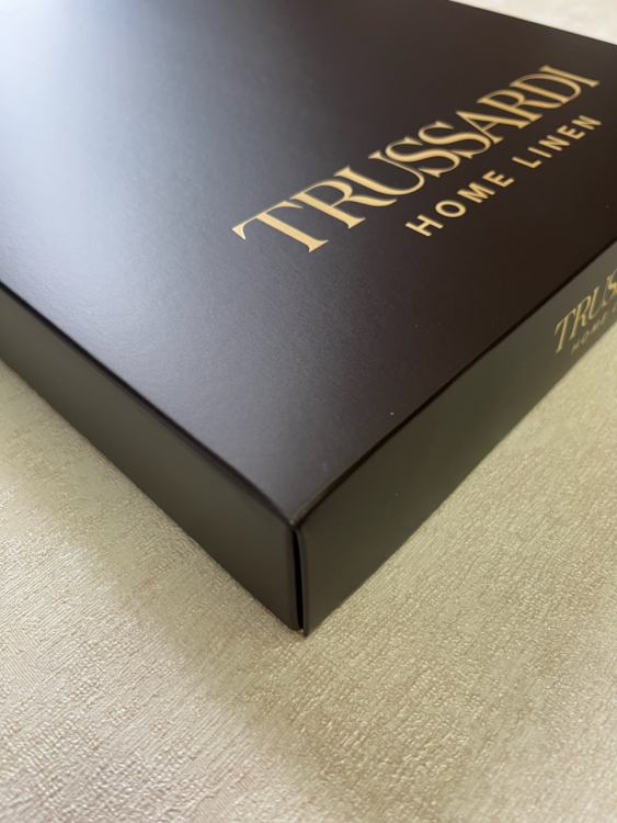 Комплект полотенец Trussardi RIBBON - 2 шт. DARK GREY