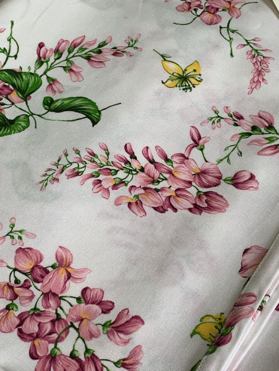 Скатерть AnnaMaria 150х230 GLICINE ROSA