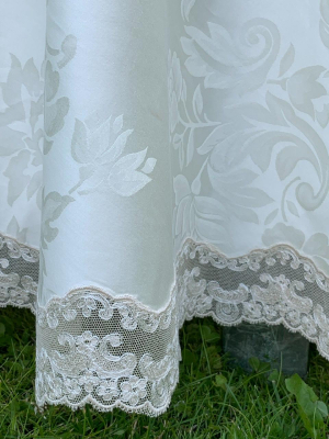 Скатерть круглая Palombella CARLA PIZZO D.220x12