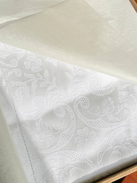 Скатерть Arte Tessile BOTTICCELLI 170x450 bianco