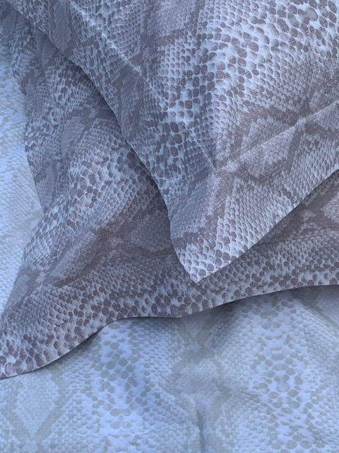 Постельное белье TAG PITONATO 220x200 Tortora бежевый