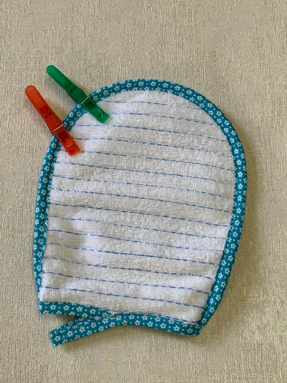 Набор MELANIA (фартук, кухонное полотенце, прихватка, 2 прищепки)