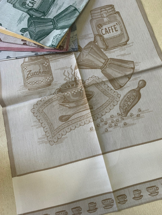 Набор элитных кухонных полотенец Palombella (6 шт) CAFFE