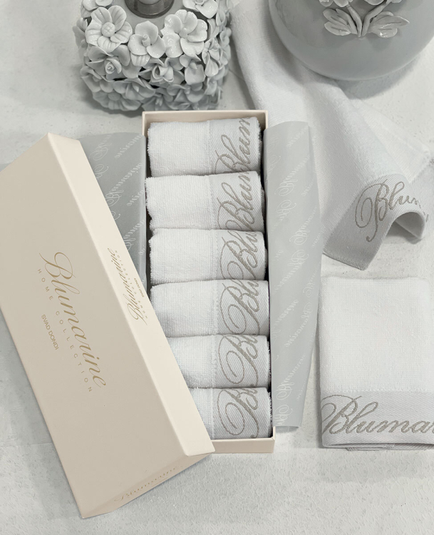 Набор махровых салфеток Blumarine SPA 6 шт