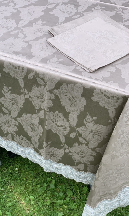Cкатерть Palombella BRENDA VERA 180x280 +12 салфеток
