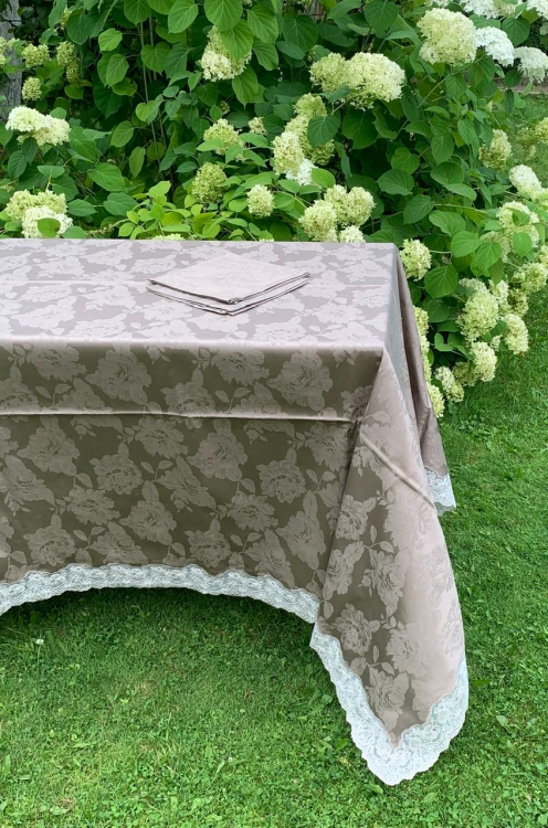 Cкатерть Palombella BRENDA VERA 180x280 +12 салфеток