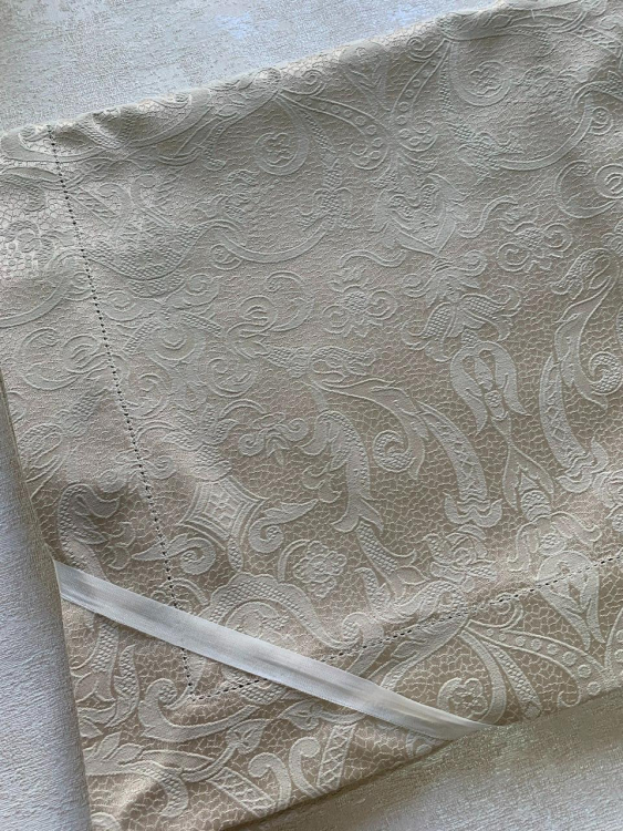 Скатерть с салфетками Gamba 9883 табак 160х180 +6 салфеток