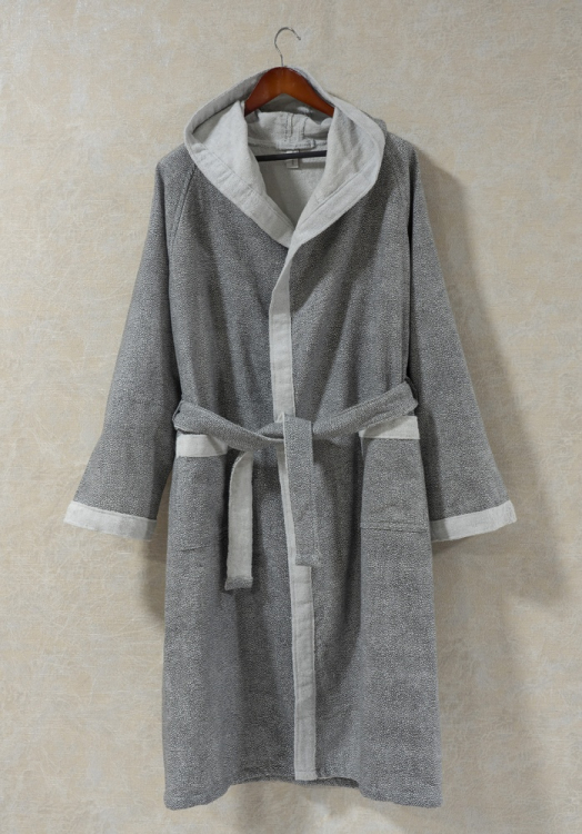 Халат мужской Borbonese LEADER grigio