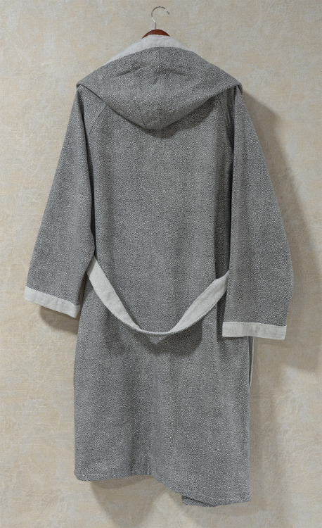 Халат мужской Borbonese LEADER grigio