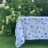 Скатерть AnnaMaria 150x230 SOFFIONE AZZURO
