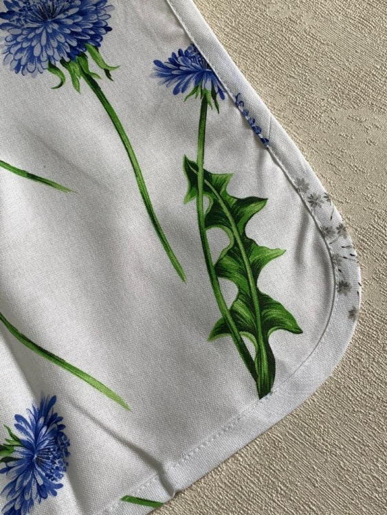 Скатерть AnnaMaria 150x230 SOFFIONE AZZURO