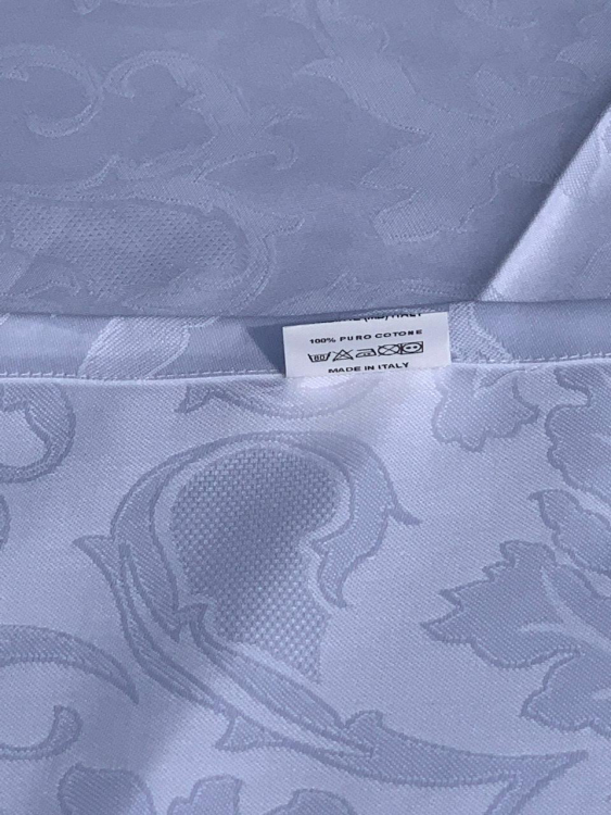 Скатерти с салфетками EmilioGatti FLORIDA белые