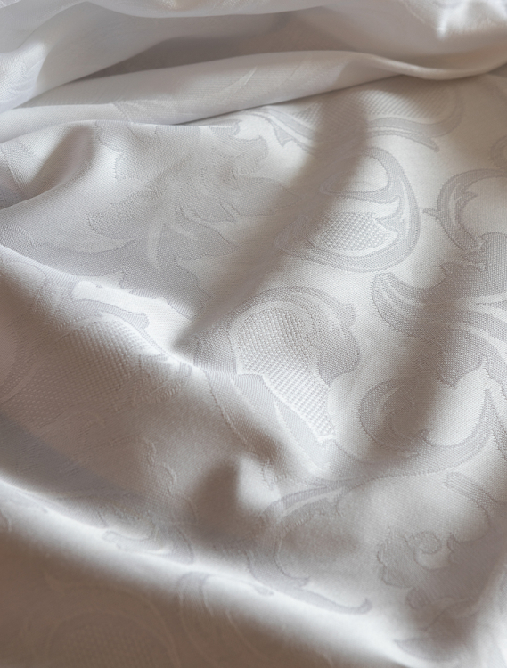 Скатерти с салфетками EmilioGatti FLORIDA белые