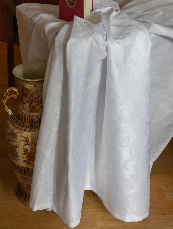 Скатерти с салфетками EmilioGatti FLORIDA белые