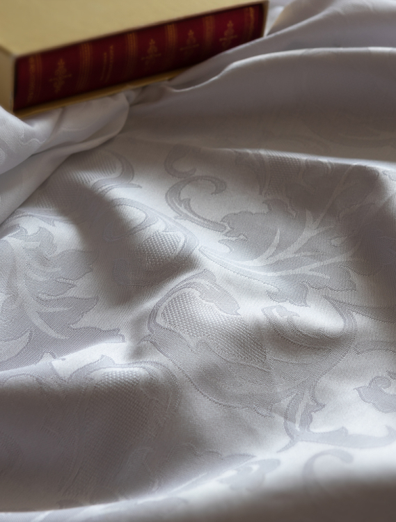 Скатерти с салфетками EmilioGatti FLORIDA белые