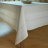 Скатерть с салфетками Vallesusa CHROMO SATIN 160x225 +8 салфеток светло-бежевая