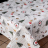 Новогодняя скатерть 100х100 гобелен SHABBY (2345)