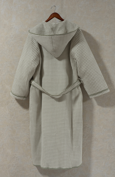 Халат вафельный Palombella NIDO (L) Ecru