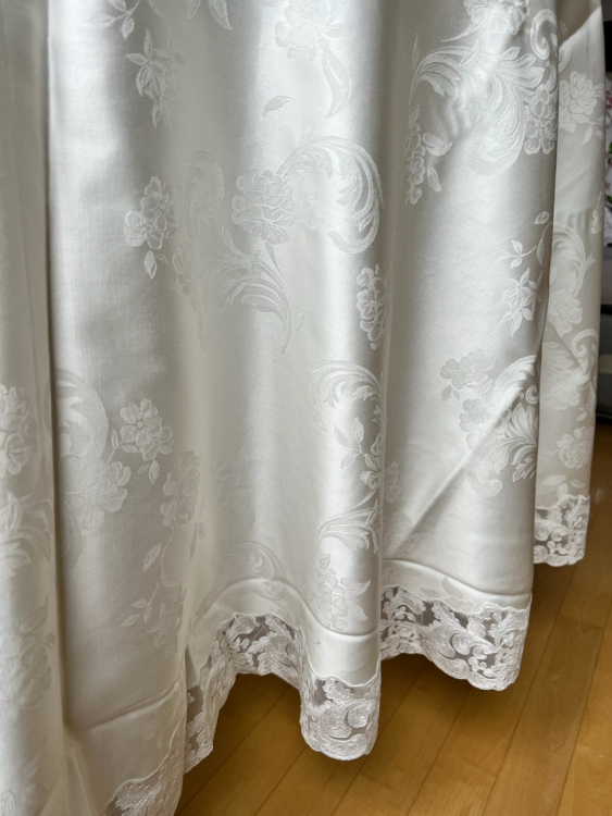 Скатерть круглая Palombella SVEZIA PIZZO-3 D.220x12