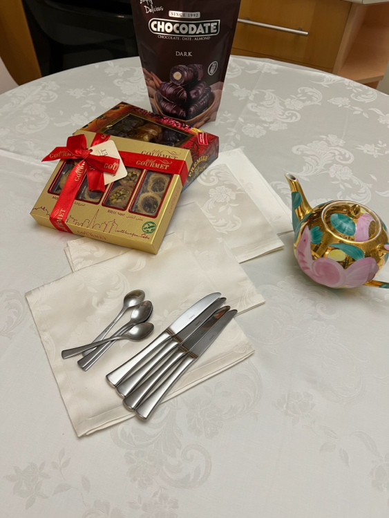 Скатерть круглая Palombella SVEZIA PIZZO-2 D.220x12