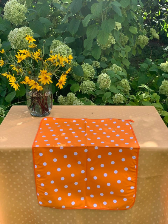 Кухонное полотенце Vallesusa WHITE DOTS (15379) абрикосовый