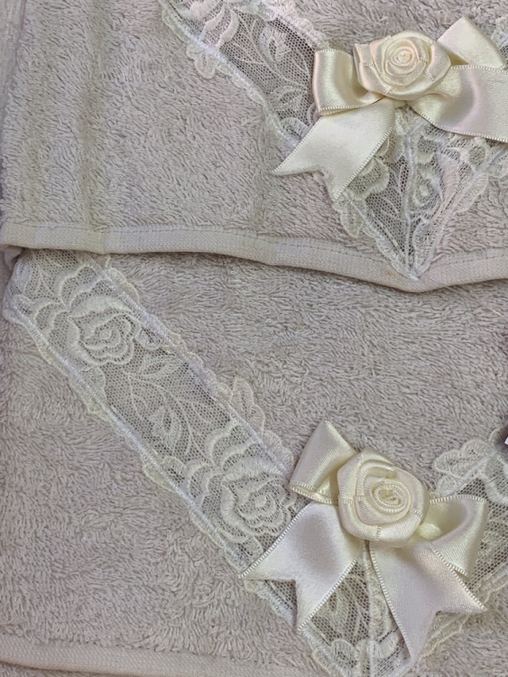 Комплект полотенец Palombella JOLIE (2 шт.) Argento