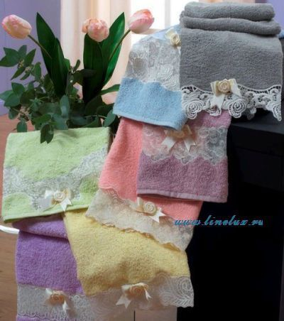 Комплект полотенец Palombella JOLIE (2 шт.) Argento