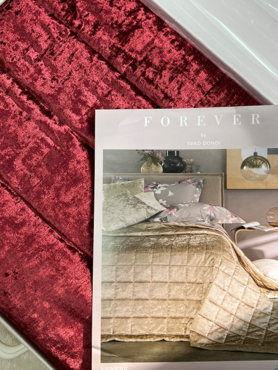 Покрывало Dondi VENERE 270х270 lake red