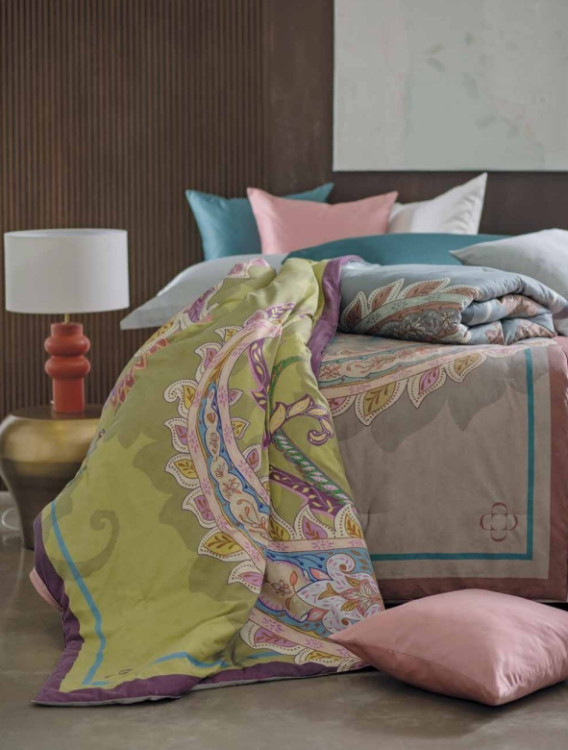 Плед Dondi VALENCIA 140х180 tortora 100% сатин