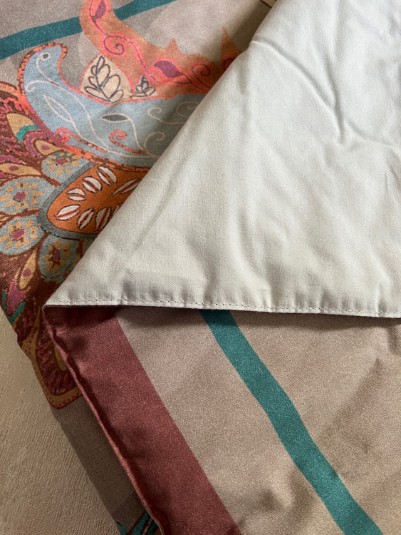 Плед Dondi VALENCIA 140х180 tortora 100% сатин