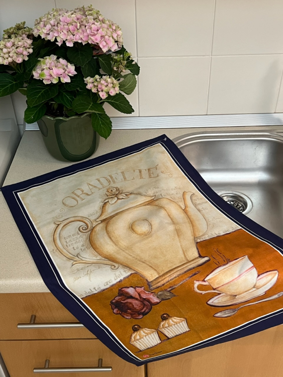 Кухонное полотенце Tag ORADELTE (307) "Время чая" Кухонное полотенце Tag ORADELTE (307) "Время чая"