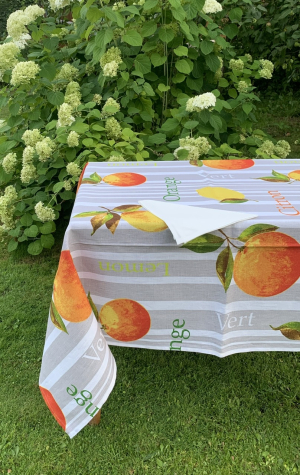 Скатерть с салфетками Dreams CITRUS 140x180 + 6 салфеток