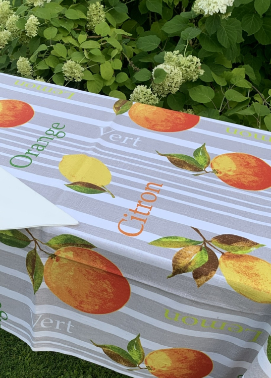 Скатерть с салфетками Dreams CITRUS 140x180 + 6 салфеток