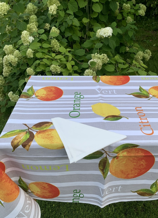 Скатерть с салфетками Dreams CITRUS 140x180 + 6 салфеток