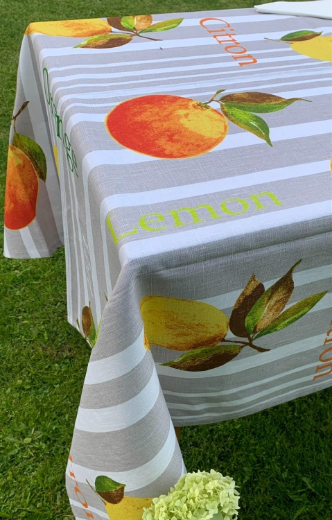 Скатерть с салфетками Dreams CITRUS 140x180 + 6 салфеток