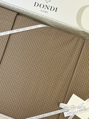 Постельное белье Dondi TIE YOUR TIE 240x200 Ruggine