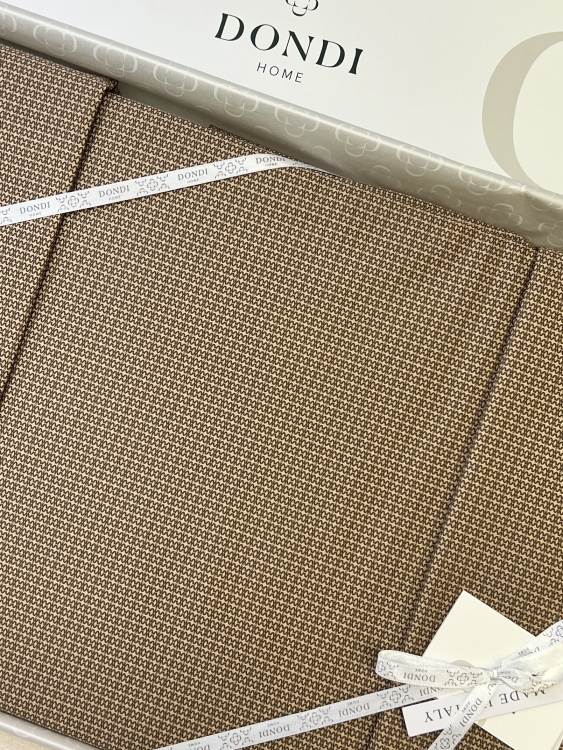 Постельное белье Dondi TIE YOUR TIE 240x200 Ruggine