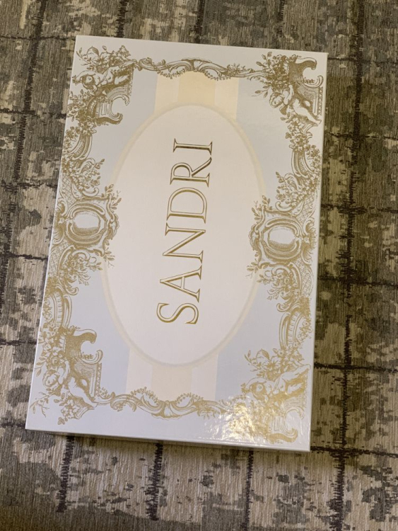 Махровый женский халат премиум класса Sandri LUCIANA