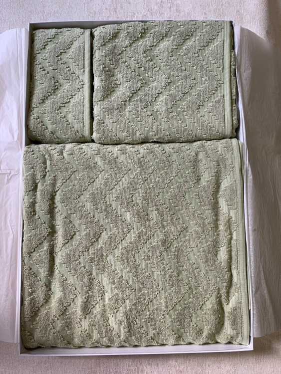 Комплект полотенец Dondi INDIA - 3 шт. Lime