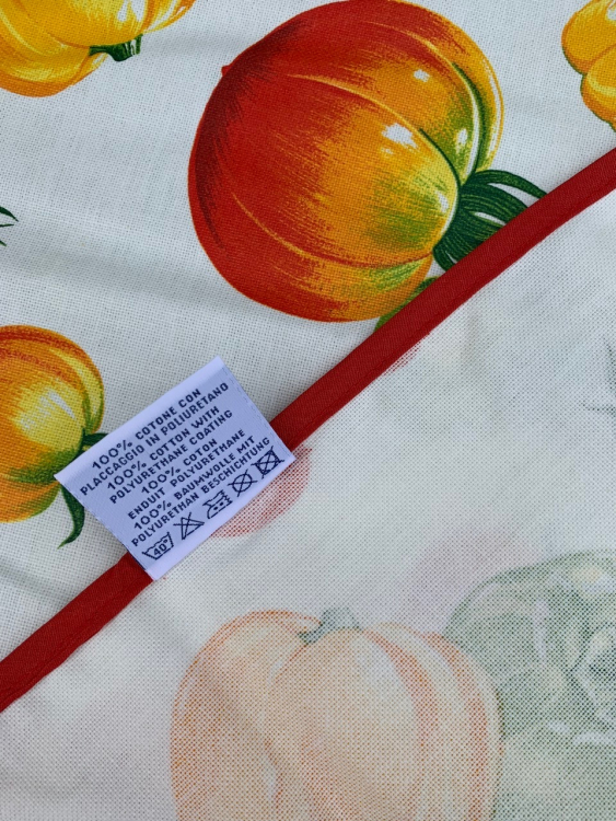 Скатерть Vallesusa VERDURA д.180 см, с пропиткой