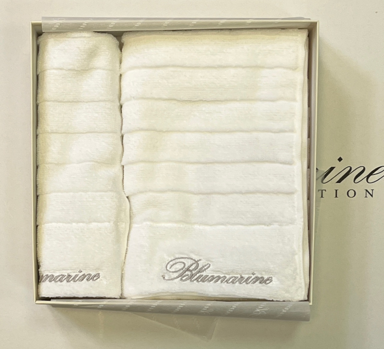 Комплект полотенец Blumarine из 2 шт MADEMOISELLE BIANCO