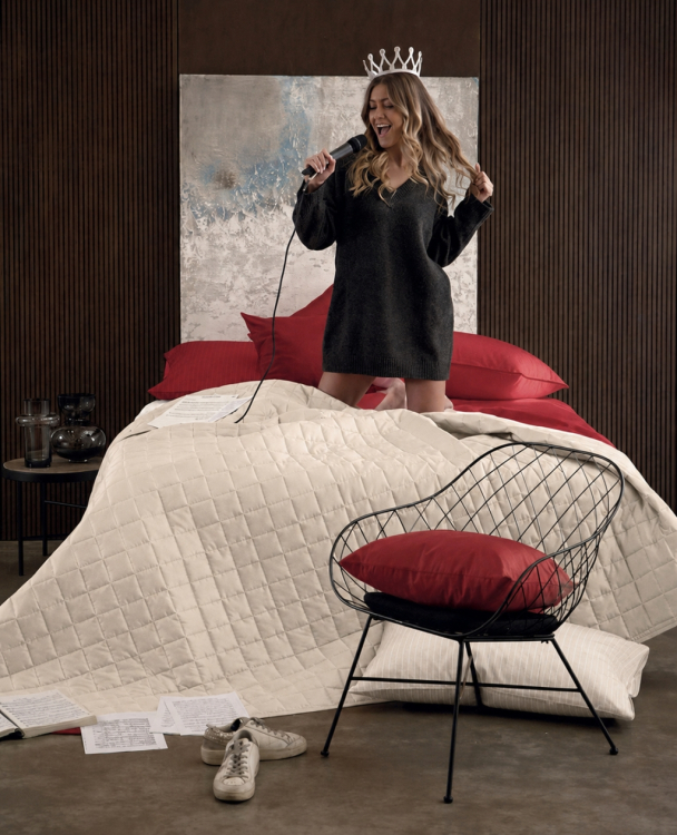 Покрывало Dondi BOTTICELLI NEW 270x270 TORTORA