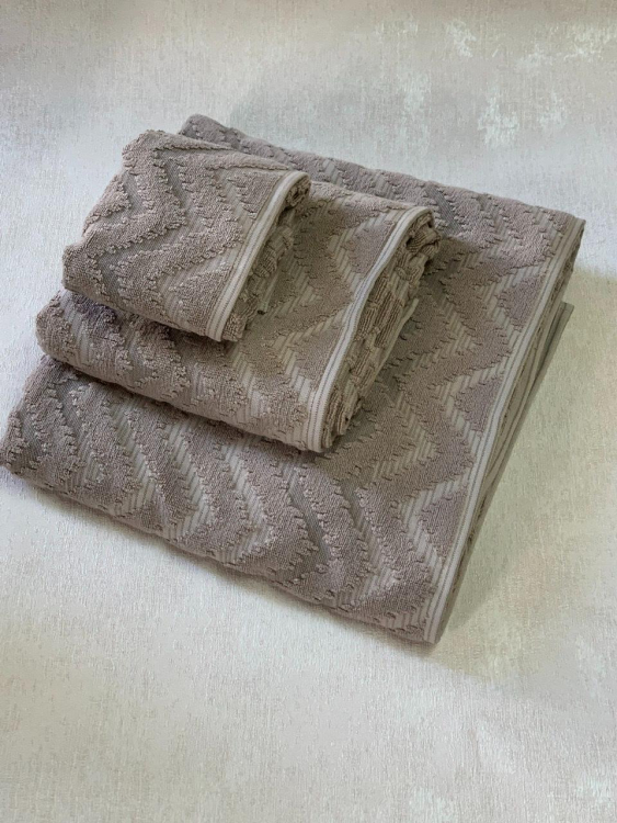 Комплект полотенец Dondi INDIA - 3 шт. Tortora