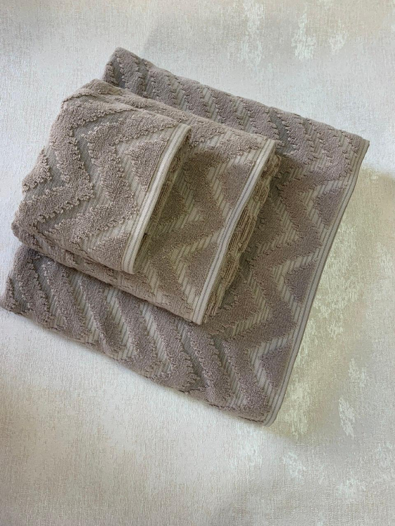 Комплект полотенец Dondi INDIA - 3 шт. Tortora