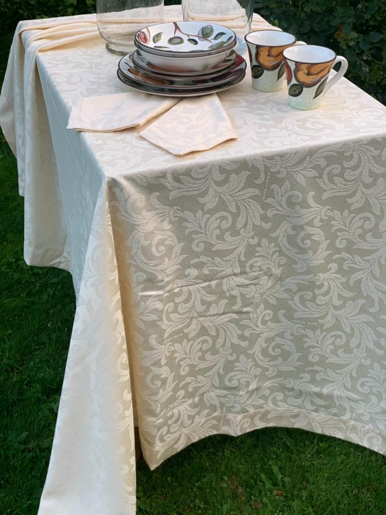 Скатерть с салфетками Mila Schon 9811 160х180х6