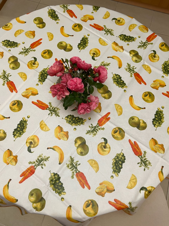 Скатерть Tag 3636 MACEDONIA Д.150 с защитным покрытием PVC Скатерть Tag 3636 MACEDONIA Д.150 с защитным покрытием PVC