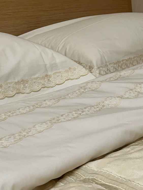 Постельное белье Palombella PERCALE PIZZO-2 150х200